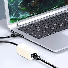 랜선 케이블 연장 RJ45 젠더 커플러 커넥터 DD-12149