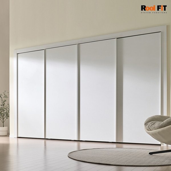 화이트스톤 슬라이딩 붙박이장 360cm (12자)