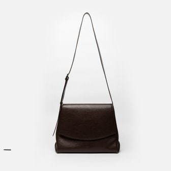 로서울 Mini kiki messenger bag Wrinkled brownie brown