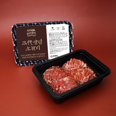 세연정홈쿡 삼대 양념 소갈비700g