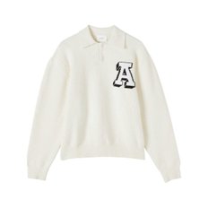 [악셀 아리가토] Sweatshirt A0950003 TEAM POLO OFFWH WHITE