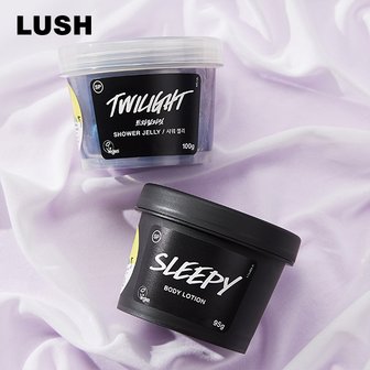 LUSH [신세계 단독][백화점] 트와일라잇 샤워 젤리 100g + 슬리피 보디 로션 95g