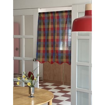 데하이 트임형 가리개 아이방 카페 주방 방문 가림막커튼 4color