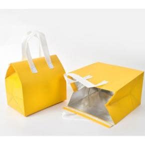 /오너클랜 1개 노랑 24x25 부직포 보냉가방 보온백 (WFFK8F9)