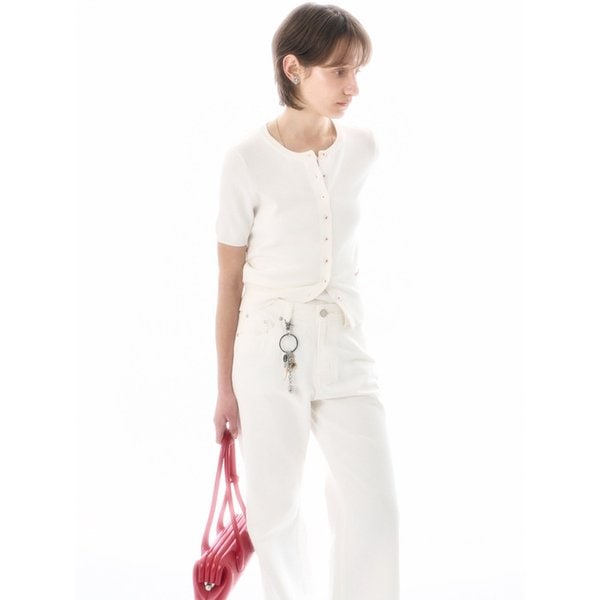 BAISIC ROUND CARDIGAN  & BUSTIER SET IV