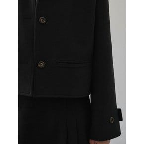 Single Short Jacket [Black]