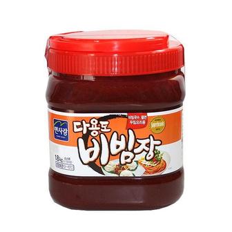 제이큐 다시다 지미조미료 무면사랑 다용도비빔장1.8kg30인분X6개