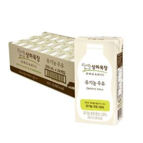 상하목장 유기농 우유 200ml 24개 (S47223993)