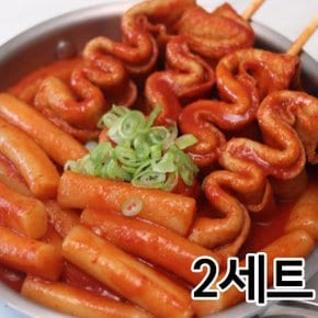 귀빈정 제천식 빨간오뎅 떡볶이 558g 2세트