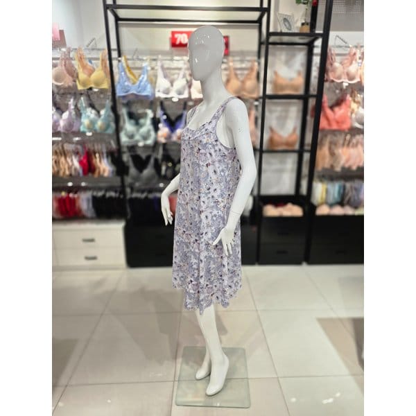 [시흥점] S 와코루 ) 25SS 단품 프린트 라운지 슬립 [WFS2561R-GY]