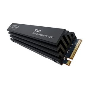 Crucial T700 4TB 3D NAND NVMe PCIe5.0 M.2 SSD 12X400MBs CT4000T700SSD5JP (크루셜) 방열판