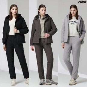 여성 패딩 기모 셋업 2종 (F14W-2)