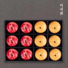 프리미엄 사과+배 선물세트 1호(특대사과400*6과+배620g*6과)총6.1kg