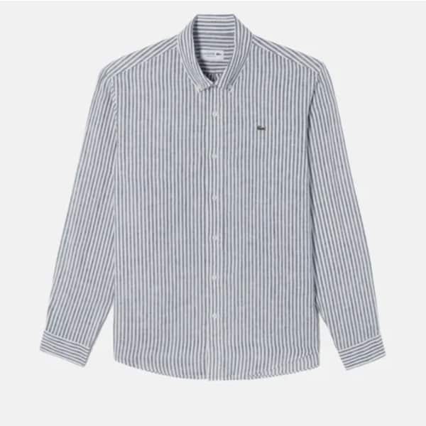 [시흥점] 남성 린넨 스트라이프 셔츠 CH738E-56GO