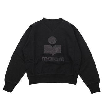 이자벨마랑 여성 모비 MOBY 기모 맨투맨 티셔츠 SW0003FA-A1M77E 01BK (BLACK)