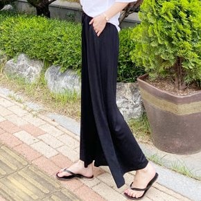 제이지컴퍼니 여성 찰랑찰랑 시원한 와이드 밴딩 팬츠 빅사이즈까지