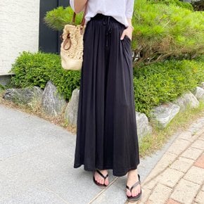 제이지컴퍼니 여성 찰랑찰랑 시원한 와이드 밴딩 팬츠 빅사이즈까지