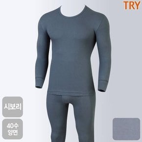 [ME11P311_62_62]남성 내복 내의 젠틀 양면 남상하세트