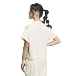 [adidas] SS24 여성 데일리 반팔 티셔츠 IM8868 5 마일즈 라운지 티셔츠
