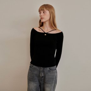 Haupy Off-shoulder Knit