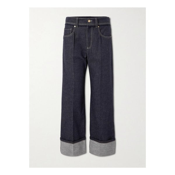 브루넬로쿠치넬리 하이라이즈 와이드 진 다크 데님 1647597355288877
