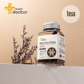 [마이펫닥터] 슬림원츄 강아지 영양제 다이어트 간식 곤약 관절, 80g, 1ea