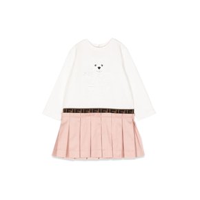 [해외배송] 23 S/S 펜디 ML 스커트 플리트 드레스 (KIDS 상품) BFB437B_AMH3F1J7A B0040447414