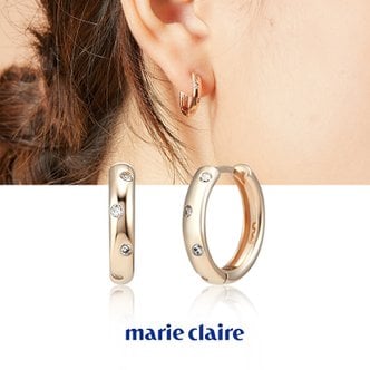 마리끌레르 루나 귀걸이 MCER006S 14K Gold Plated