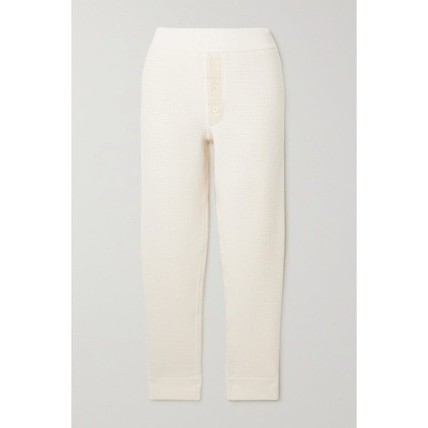 Ginzena Cotton-blend Tapered Track Pants 화이트 38063312419858250