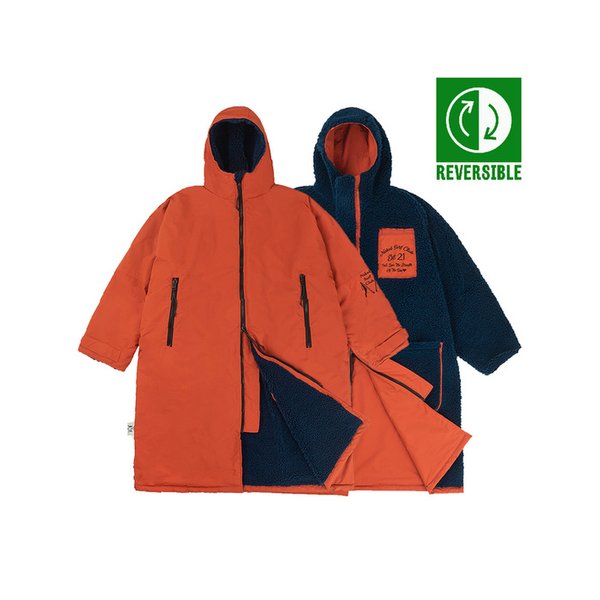 페트 리사이클 드라이코트 (Orange + BlueNavy)