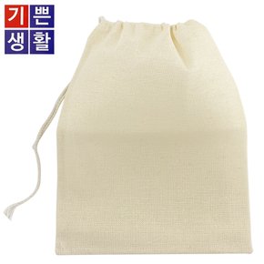 국산 자연 면보 삼베주머니대 거름망 육수망 27x32 X ( 2매입 )