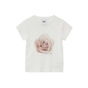 lace rose t (white)