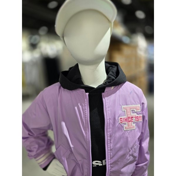 [파주점] 키즈 로고 포인트 바시티 점퍼(FK2JKG3401X-LAC)