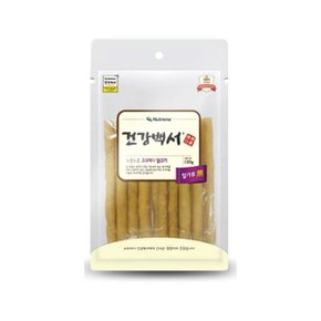 건강백서 애견간식 고구마 닭고기스틱 120g 칭찬 훈련 (WCDB6CA)