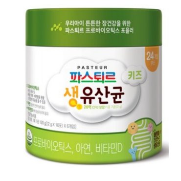 파스퇴르 키즈 생유산균120g(2g 60포)