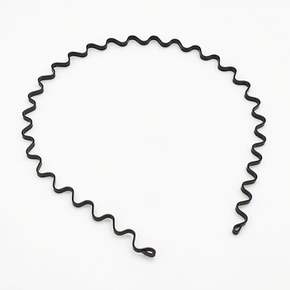 3mm 머리띠 철 웨이브