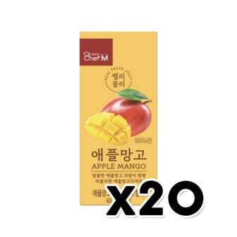  애플망고 젤리블리 디저트간식 60g x 20개