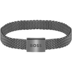 보스 팔찌 남성 BOSS 주얼리 메시 에센셜 컬렉션 1580039M 스테인리스 스틸 350075