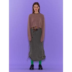 String Cargo Skirt  Ash (MS4327W294)