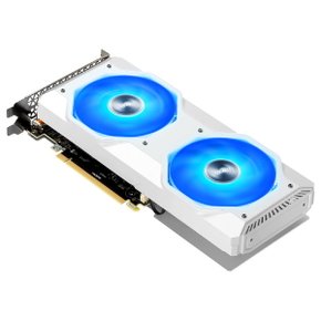 이엠텍 지포스 RTX 4060 MIRACLE WHITE D6 8GB LED 그래픽카드