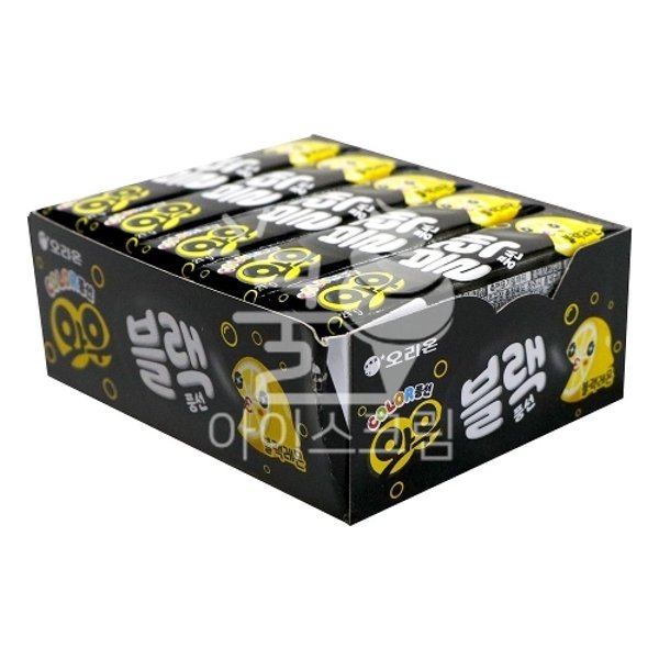 와우 블랙 풍선껌 블랙레몬 21g x 15개 (1BOX) - SSG.COM