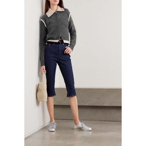 게스트인레지던스 그리즐리 프랭키 부클 트림 브러시드 캐시미어 재킷 46376663162950290