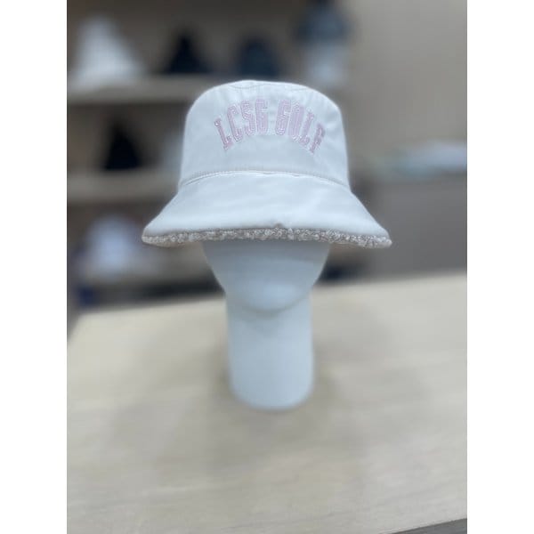 [여주점] 여성 패딩 부클 리버서블 버킷햇모자 GQ422LCPO2 CREM