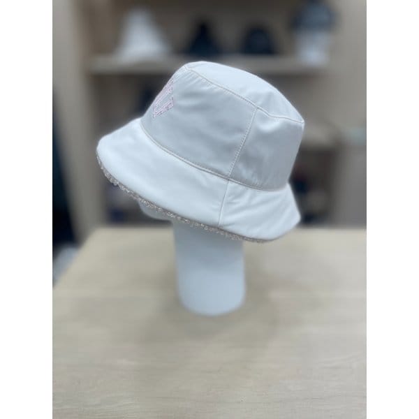 [여주점] 여성 패딩 부클 리버서블 버킷햇모자 GQ422LCPO2 CREM