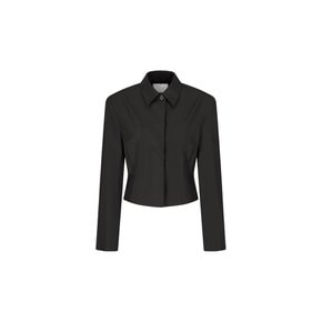 아모멘토 26FW Silk Taffeta Jacket (2 Colors)