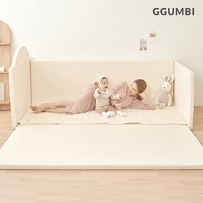 [애착 블랭킷 증정] 꿈비 60cm 하이가드 아기 범퍼침대 특대형 (유아침대/안심가드)