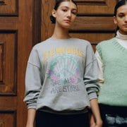 Peacemark Graphic Sweatshirt in L/Grey VW3AE102-11