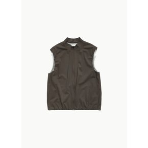 아모멘토 24SS HIGH NECK ZIP-UP VEST (2COLORS)