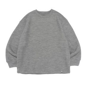 HARVEY FIT VINTAGE NAPPING KNIT (GRAY)