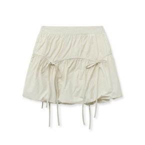 ribbon skirt (ivory)